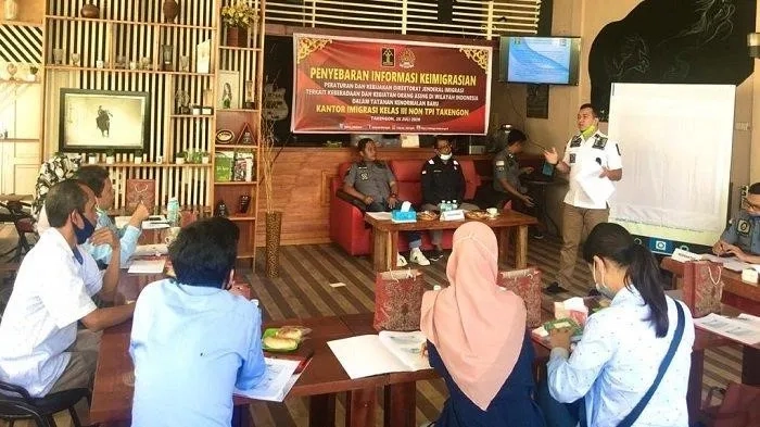 Imigrasi Takengon Sosialisasikan Layanan Izin Tinggal Keimigrasian Dalam Fase New Normal