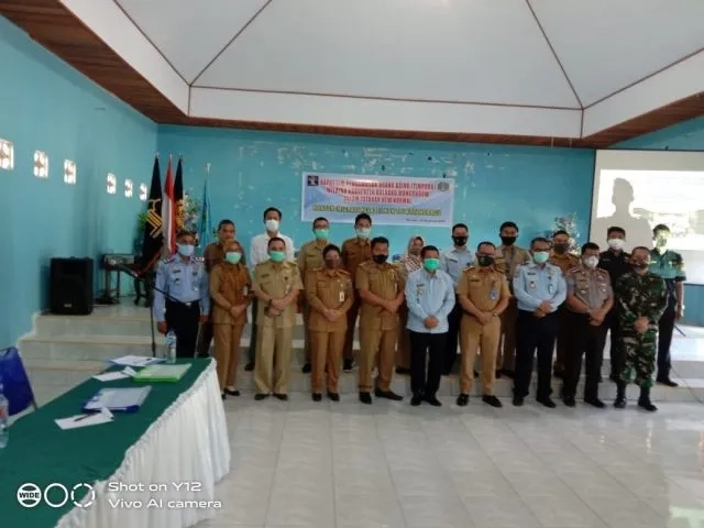 TIMPORA terbentuk, Kantor Imigrasi Kelas II TPI Kotamobagu Gelar Rapat dengan TIMPORA