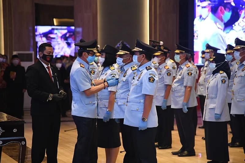 Menkumham Lantik Tiga Direktur di Lingkungan Ditjen Imigrasi