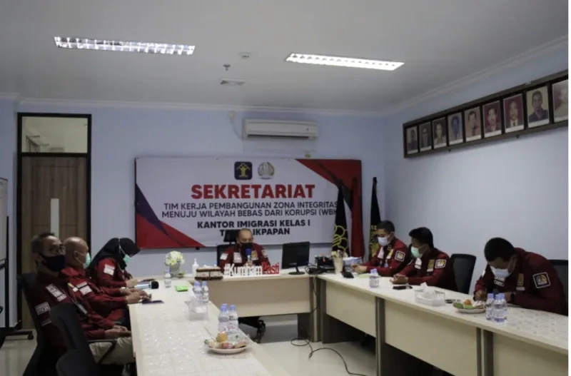 Rapat Koordinasi TIM PORA Kantor Imigrasi Balikpapan Upaya Menciptakan Sinergitas yang Kuat dalam Pengawasan Orang Asing