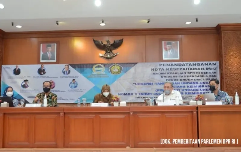 Imigrasi Kawal Pembahasan RUU Keimigrasian Pengganti UU No. 6 Tahun 2011 Oleh Badan Keahlian DPR dan Akademisi Bidang Hukum