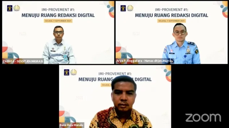 Ditjen Imigrasi Siapkan Ruang Redaksi Digital